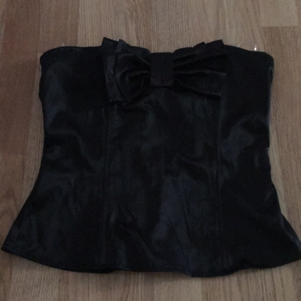 Strapless special occasion blouse